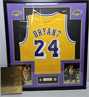Kobe Bryant Unsigned Jersey