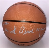 Earl Monroe Auto Basketball (Ins:”The Pearl”) PSA