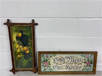 Vintage wall decor