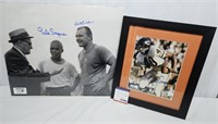 Gale Sayer & Dick Butkus Signed Photos JSA and