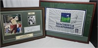 Nick Price, Fred Couples Pin Flag (Beckett) & Sam
