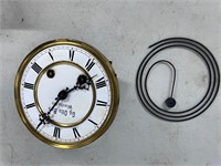 Vintage clock parts