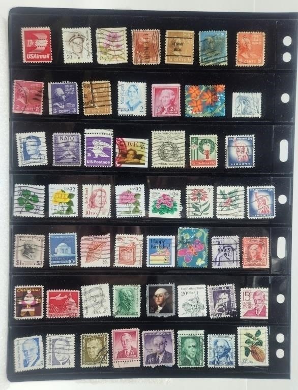 US Postage Stamps Lot of 100
