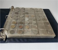 International Coin Collection in Album