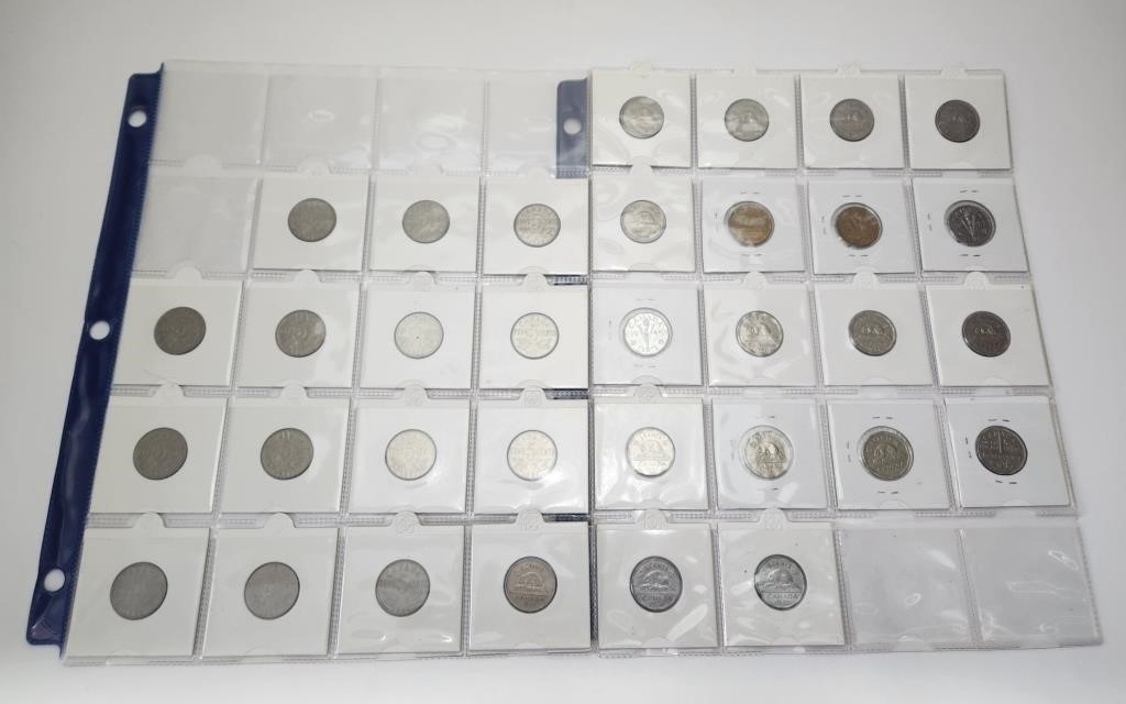 5 Cents Collection 1922 - 1952
