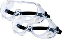 $7  2-Pack Safety Goggles for Lab  Mowing  Wood