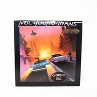 Neil Young Trans Quiex Vinyl LP Record W/Misprint