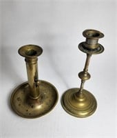 Solid Brass Candle Stick Holders
