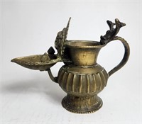 Ganesha Hindu God Solid Brass Vase