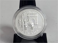 Military College 2001 5c Silver Proof