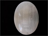 Natural Selenite Palm Stone