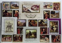 Michelangelo Stamp Set Sealed