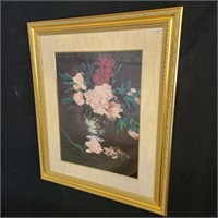 "Vase of Peonies" print by Edouard Manet