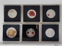 Canada Commemorative Coins In Holders