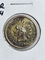 1881 Indian Head Penny Silver Walsh