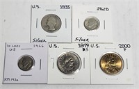 US Coins 1935 to 2000