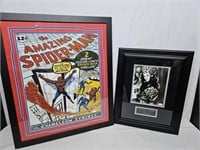 Spiderman Poster Signed by Stan Lee & Cat Women-