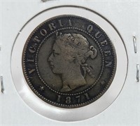 1871 PEI Cent Queen Victoria