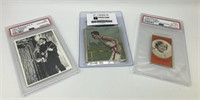 PSA Auth Cards Beatles, Shirley Temple & 7 Loose