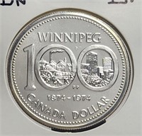 1974 Canada Silver $1 Dollar