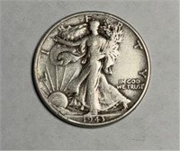 1943 Silver Walking Liberty 1/2 Dollar Coin