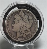 1880 O Silver Morgan Silver $1 Dollar Coin