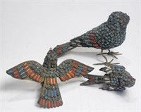 Tibet Birds Coral & Turquoise Antiques