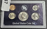1981  US Coin Set  5 Coins