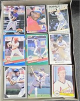 9 MLB Team Sport Card Packs Approximately 450 Card