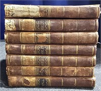 7 Vintage Small Books "The Works of Alexander Pope