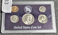 1974  US Coin Set  5 Coins