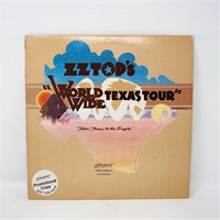 ZZ Top Worldwide Texas Tour Promo LP Vinyl