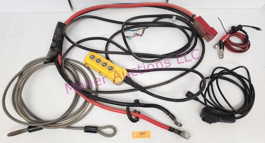 KTI Remote, Winch Remote, Battery Cables