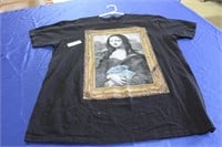 Vintage Mona Lisa w/Diamonds T-Shirt XL