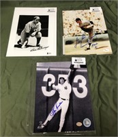 Assorted Authenticated Auto Baseball