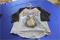 Vintage Deep Purple 3/4 Sleeve T-Shirt Med