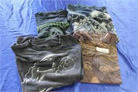 Vintage Lot of 4 Occult T-Shirt