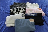 Vintage Lot of 9 Misc Skate/Surf T-Shirt