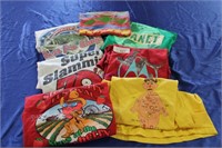 Vintage Threads Lot of 7 Misc Colorful