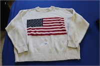 American Flag Sweater XL