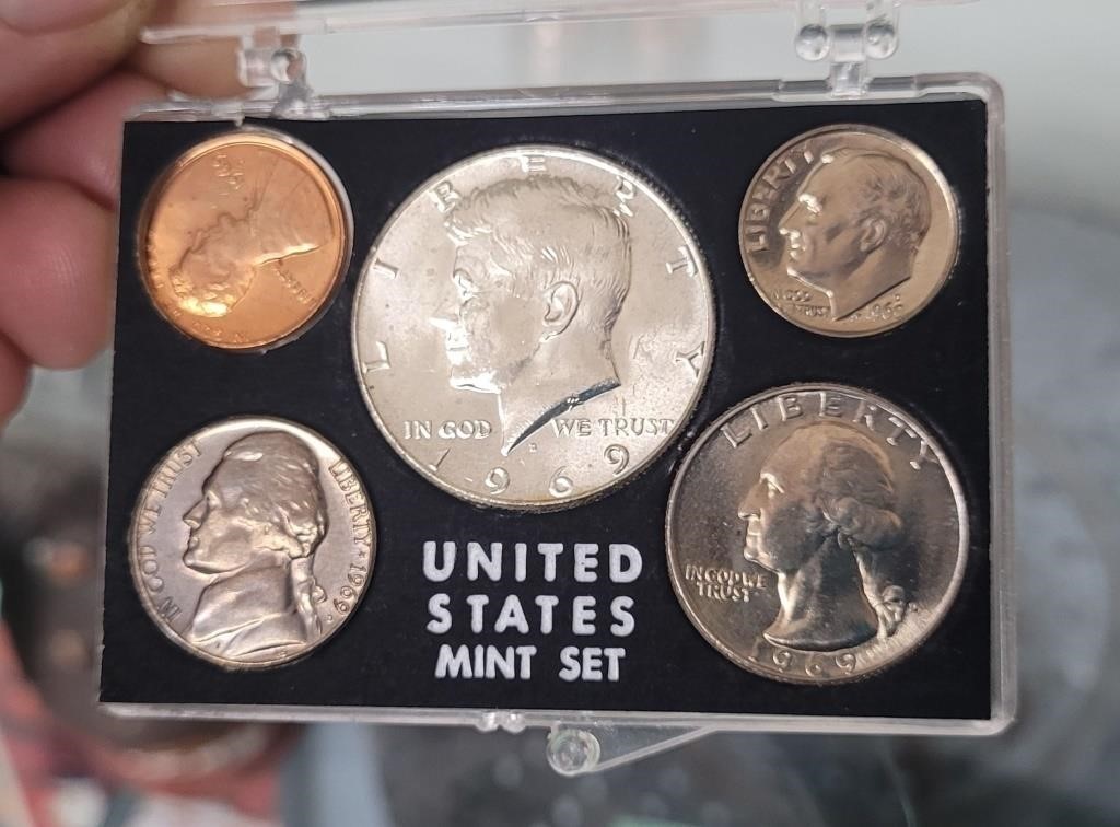 1969D United States Mint Set