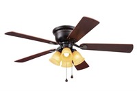 HARBOR BREEZE 52'' BRONZE CEILING FAN $75