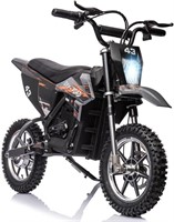 36V Kids Electric Bike  350W  15.5MPH  Black