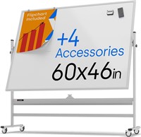 60x46 Dry Erase Board - Double Sided
