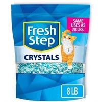 2 pack Fresh Step Crystals Cat Litter - 8lb