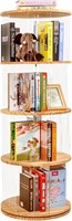 $140  360 4-Tier Bookshelf  Acrylic & Wood