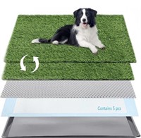 Choicons Dog Grass Pad with Tray  Potty Tool