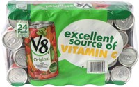 V8 Vegetable Juice  5.5 FL OZ Can (Pack of 24)
