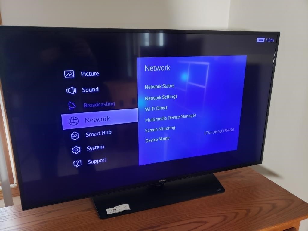 Samsung 48" 4K Ultra HD Smart TV - as-is