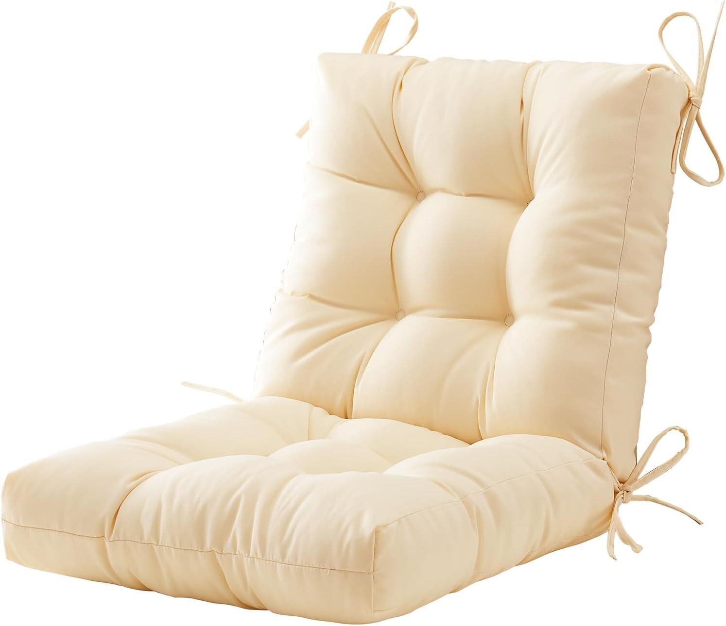 $50  Outdoor Chair Cushions 40x20x4  Beige